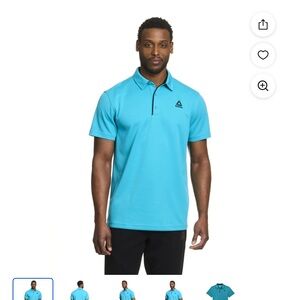 Reebok Men's Blue Polo Shirt